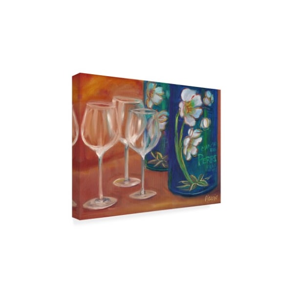 Marnie Bourque 'Trio Glasses' Canvas Art,14x19